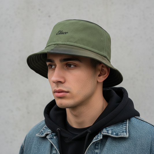 Cappello délavé Sabbia Nero