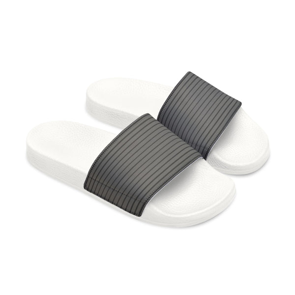 Ciabatte Slide Ribbed Gray