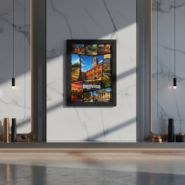 Treviso Vintage Poster GTA Style