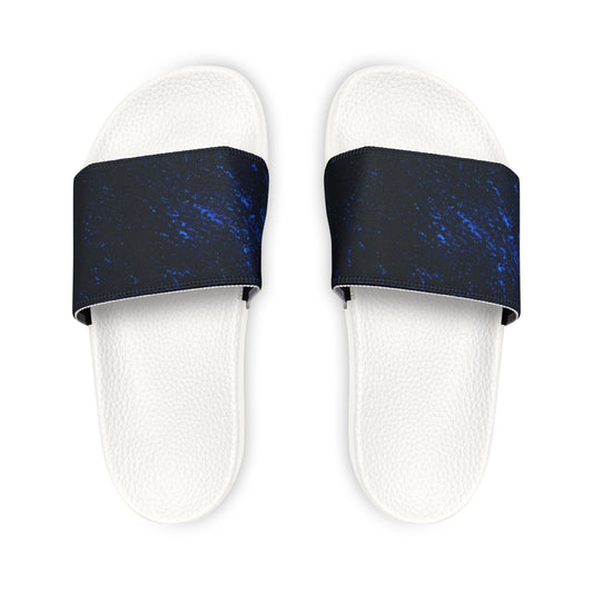 Ciabatte a Fascia Blu Cosmico