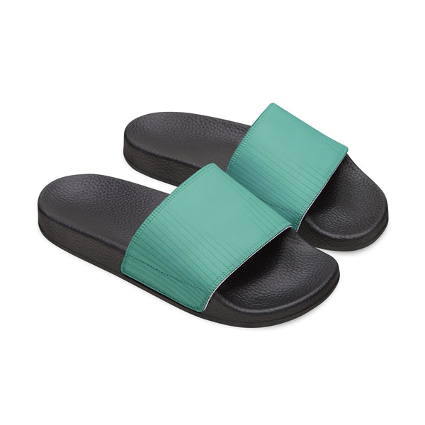 Slide Nero Verde Acqua