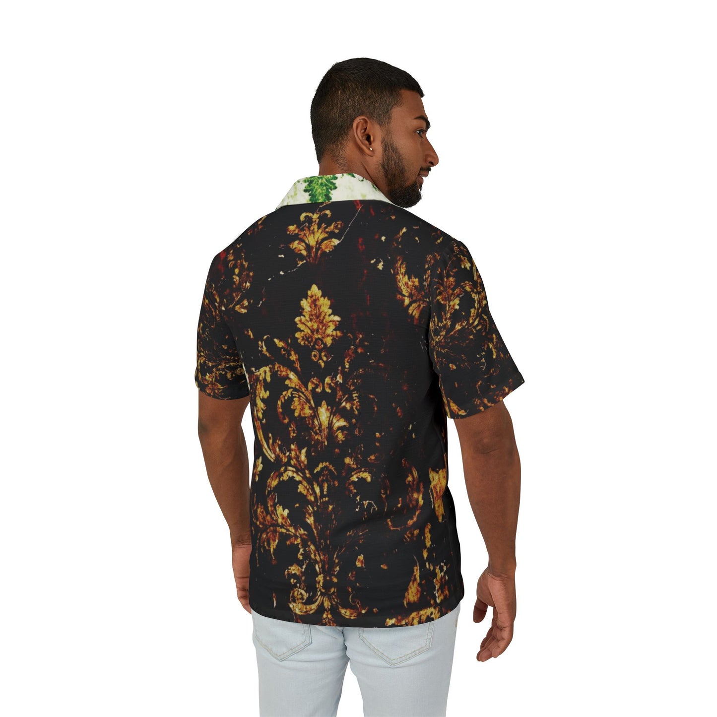 Camicia Hawaiana Floreale Uomo