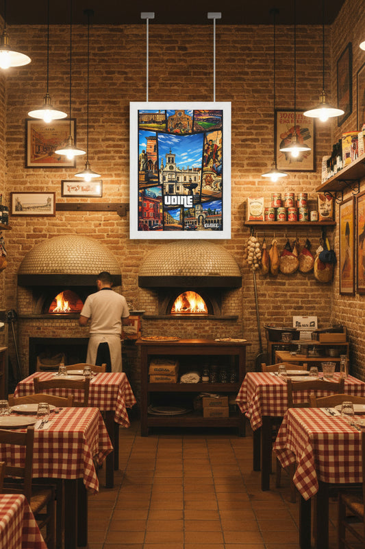 Udine Vintage Poster GTA Style