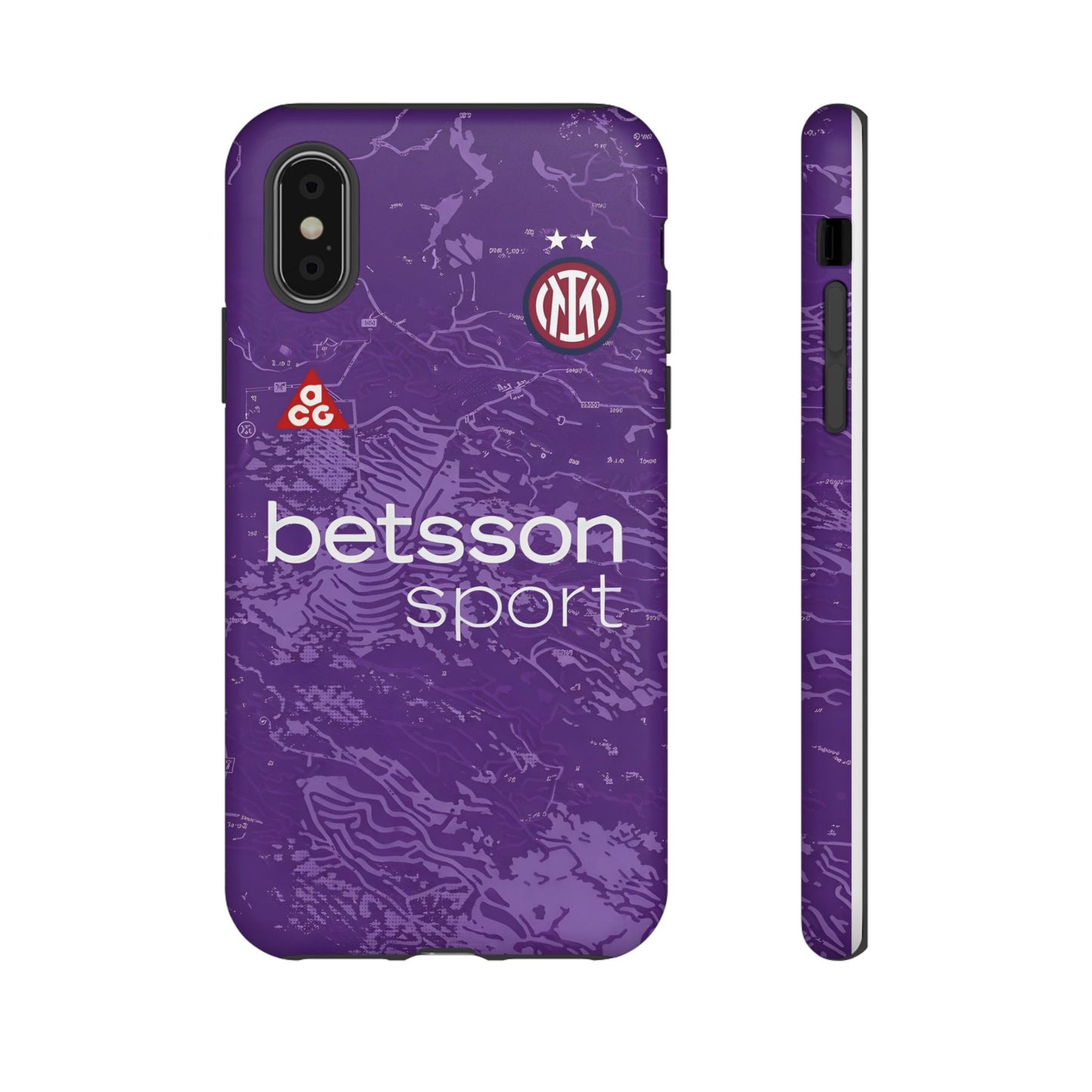 Cover Inter Goalkeeper Viola "Cortina" s.s. 25/26 per iPhone X