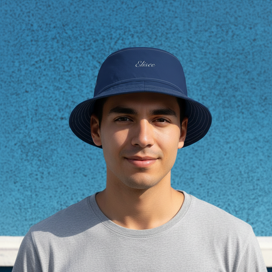 Cappello délavé Blu