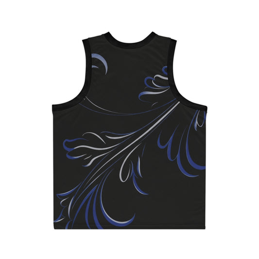 Tigre Blu Reale Unisex Basketball Jersey