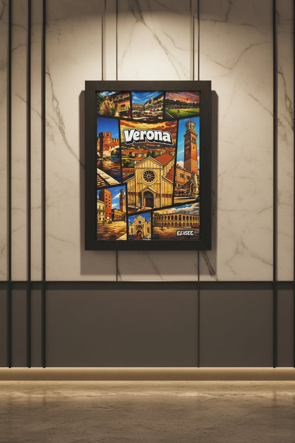 Verona Vintage Poster GTA Style