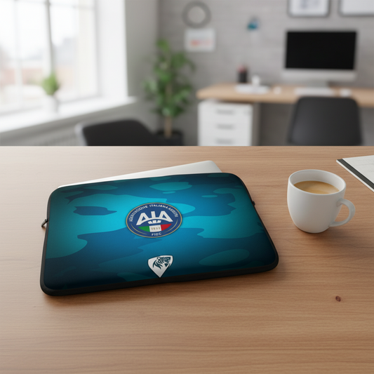 Custodia per PC portatili AIA MIMETICO AZZURRO