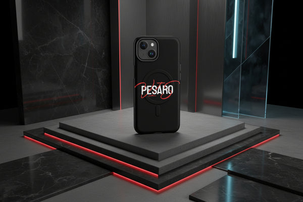 Cover Vis Pesaro Felpa Black resistente MagSafe® per iPhone®