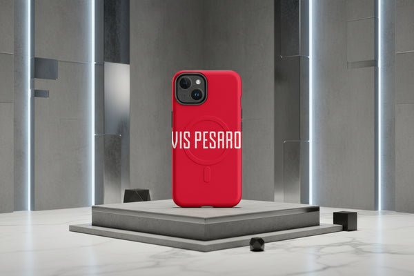 Cover Vis Pesaro Felpa Red resistente MagSafe® per iPhone®
