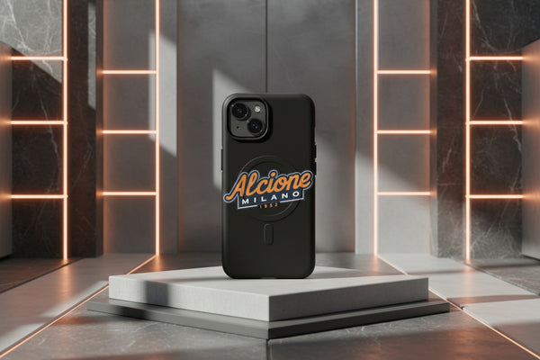 Cover Alcione Milano T-Shirt Black Classic resistente MagSafe® per iPhone®