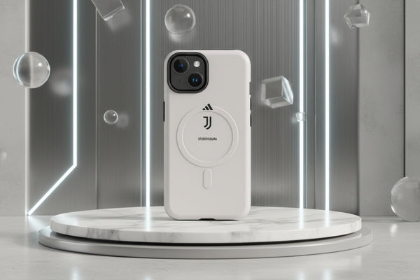 Cover Juventus T-Shirt Style Sgura resistente MagSafe® per iPhone®