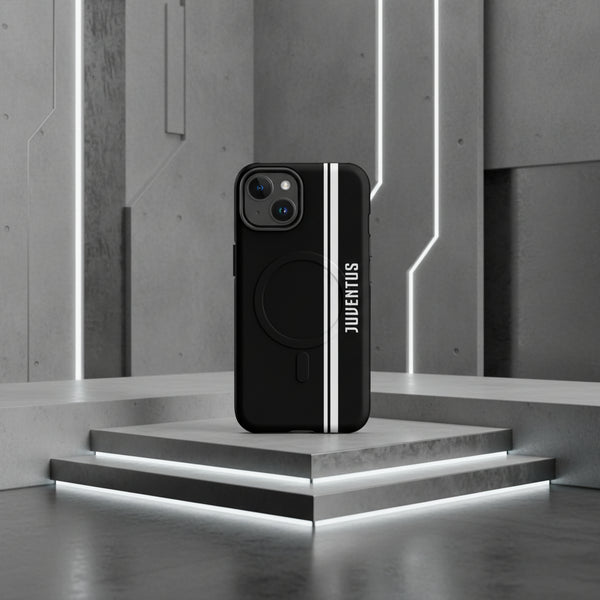 Cover Juventus Pigiama Style Black & White resistente MagSafe® per iPhone®
