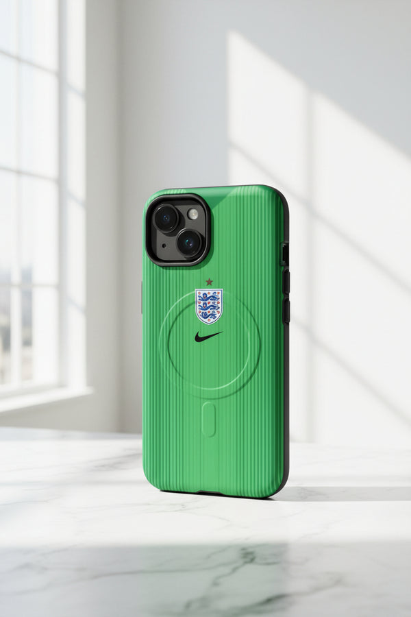 Cover Inghilterra Goalkeeper 2026 resistente MagSafe® per iPhone®