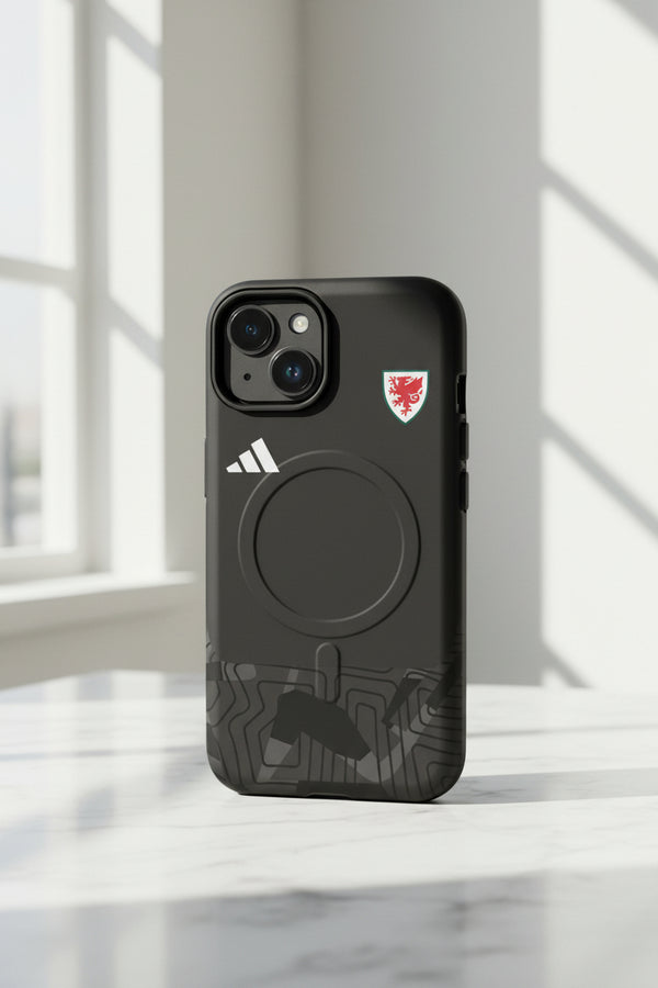 Cover Galles Goalkeeper 2026 resistente MagSafe® per iPhone®