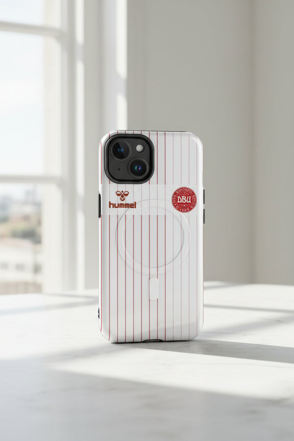 Cover Danimarca Away 2026 resistente MagSafe® per iPhone®