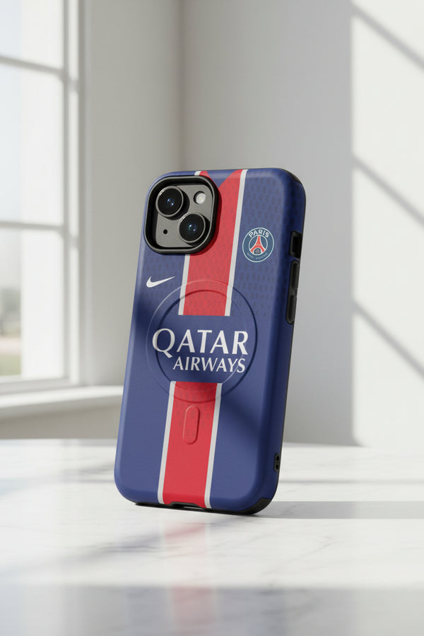 Cover PSG Home s.s. 26/27 resistente MagSafe® per iPhone®