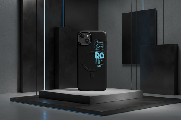 Cover Inter Nike JDI Express nera resistente MagSafe® per iPhone®