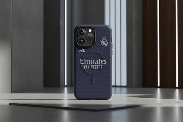 Cover Real Madrid Away s.s. 25/26 resistente MagSafe® per iPhone®