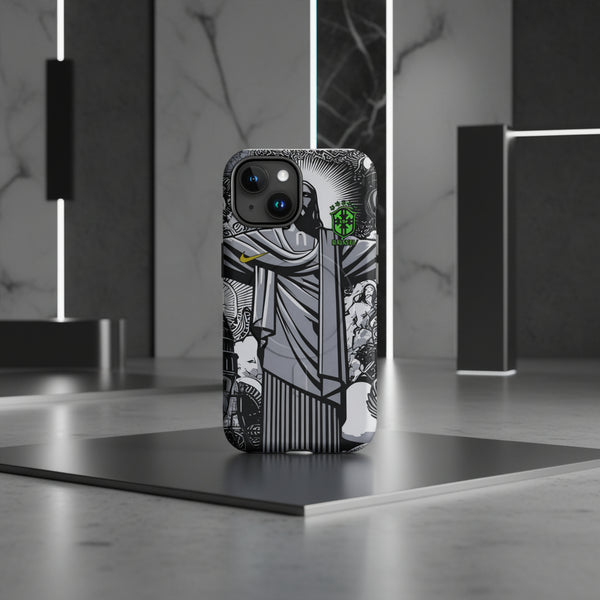 Cover Brasile x Jesus resistente MagSafe® per iPhone®