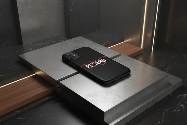 Cover iPhone rigida Vis Pesaro Felpa Black