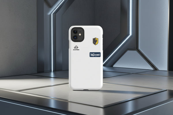 Cover iPhone rigida Trento T-Shirt Bianca
