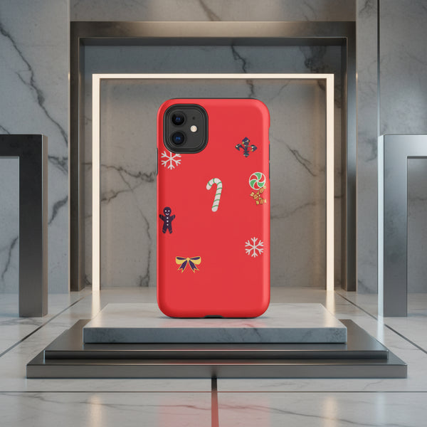 Cover iPhone rigida Fiorentina Felpa Christmas Edition Red