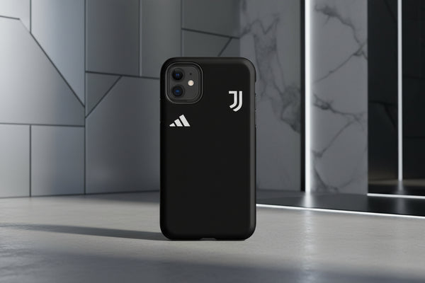 Cover iPhone rigida Juventus T-Shirt Style Black