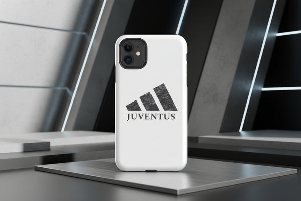 Cover iPhone rigida Juventus T-shirt Adidas Graphic