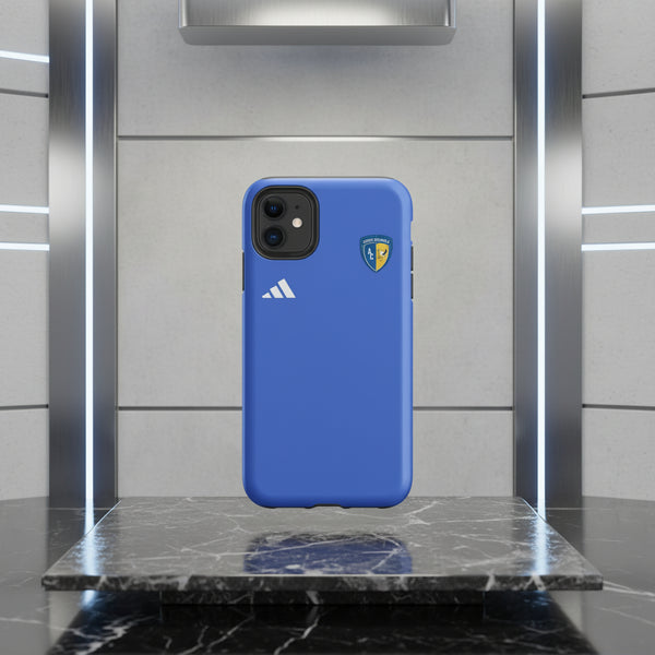 Cover iPhone rigida Audace Cerignola Felpa Training Style Blue