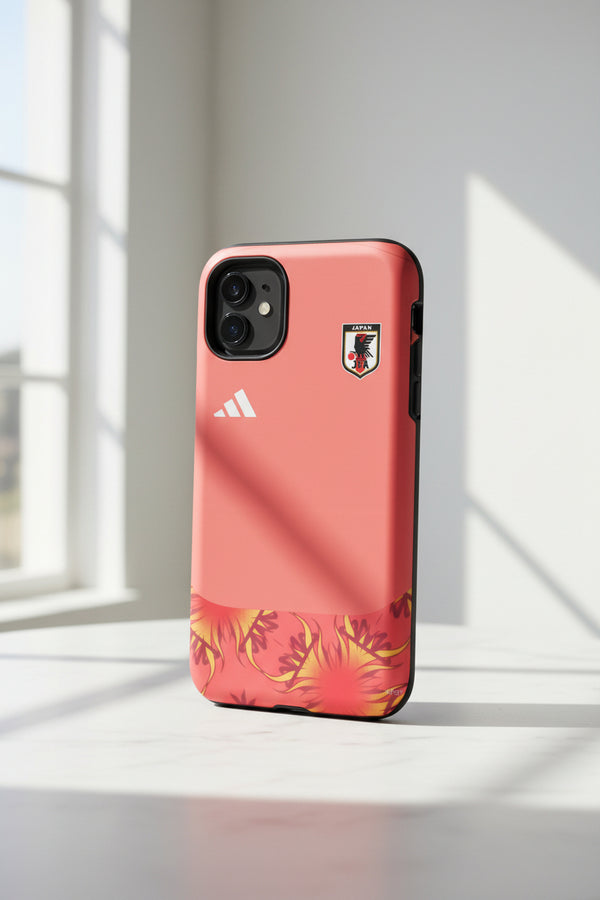Cover iPhone rigida Giappone Goalkeeper Rosa 2026