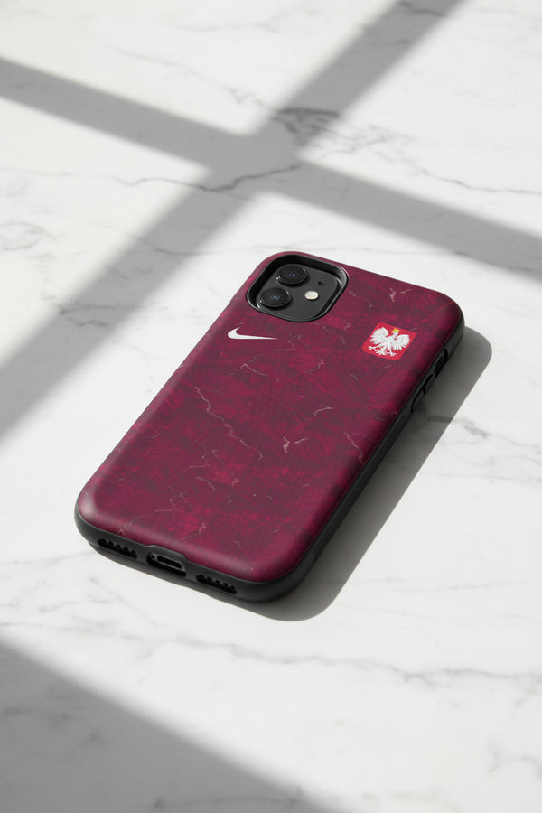 Cover iPhone rigida Polonia Away 2026