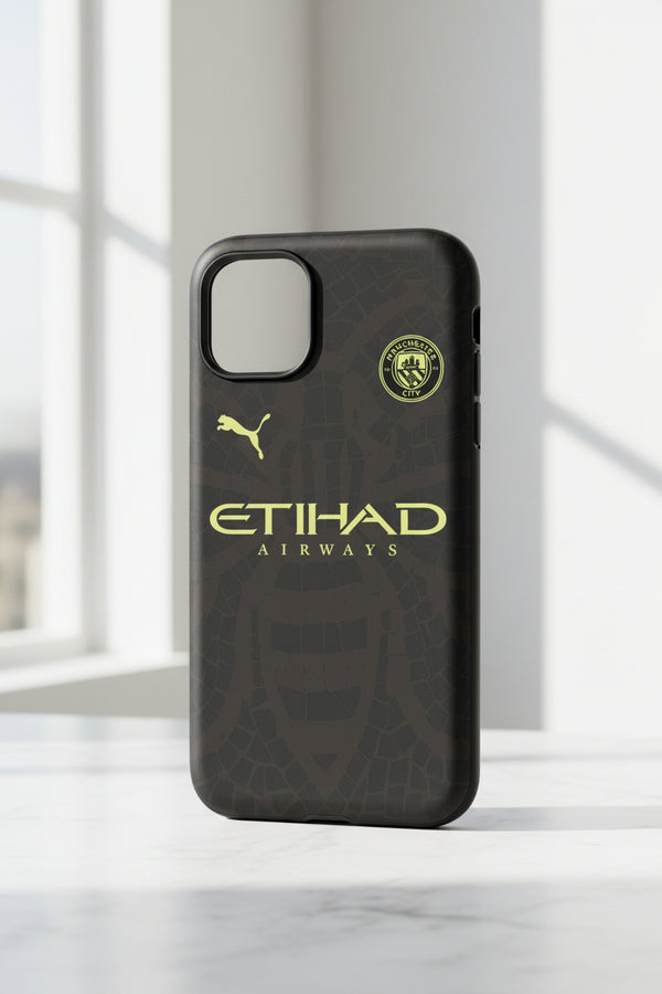Cover iPhone rigida Manchester City Kit Away s.s. 26/27