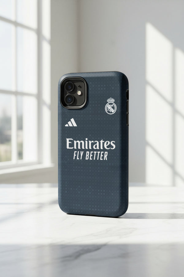 Cover iPhone rigida Real Madrid Away s.s. 26/27