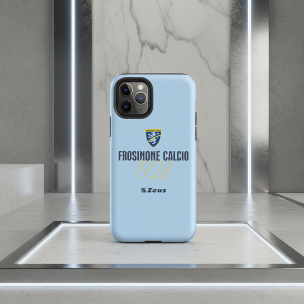 Cover iPhone rigida Frosinone 1928 T-Shirt Azzurra