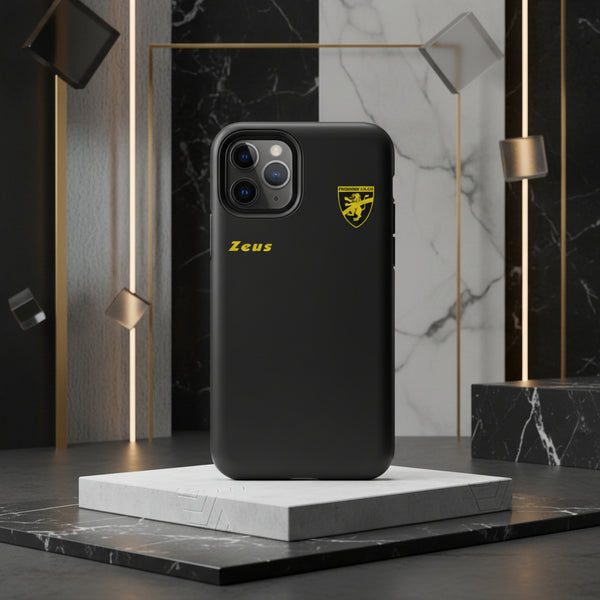 Cover iPhone rigida Frosinone Black Stile T-shirt Training