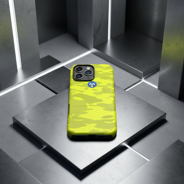 Cover iPhone rigida Arbitro Italia Giallo Mimetico s.s. 25/26