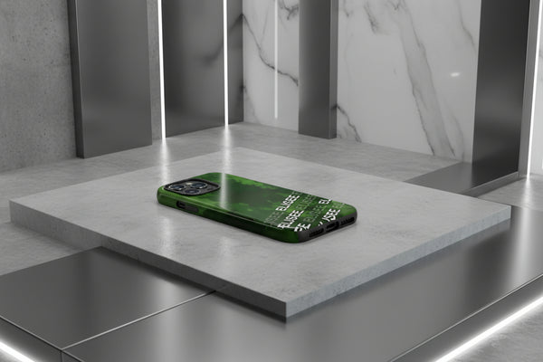 Cover iPhone rigida Elisee Mimetico Verde