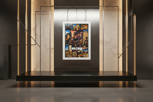 Bolzano Vintage Poster GTA Style