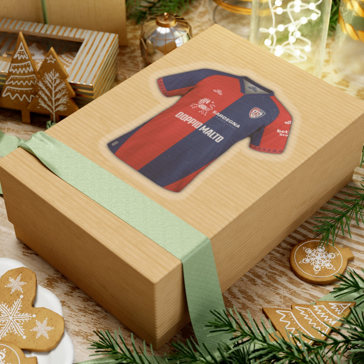 Adesivo Cagliari Home s.s. 25/26