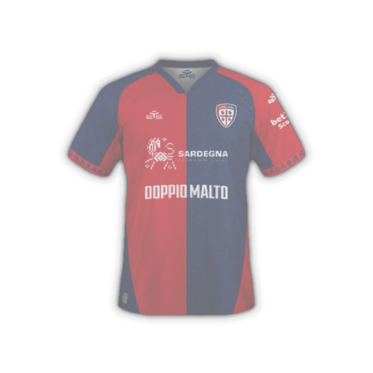 Adesivo Cagliari Home s.s. 25/26