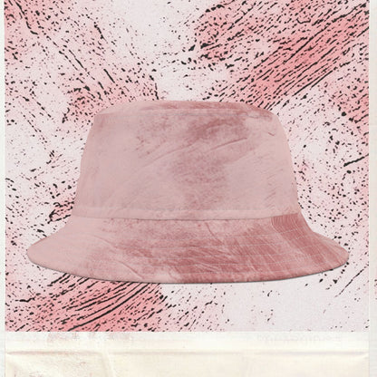 Cappello délavé Rosa Bianco Panna