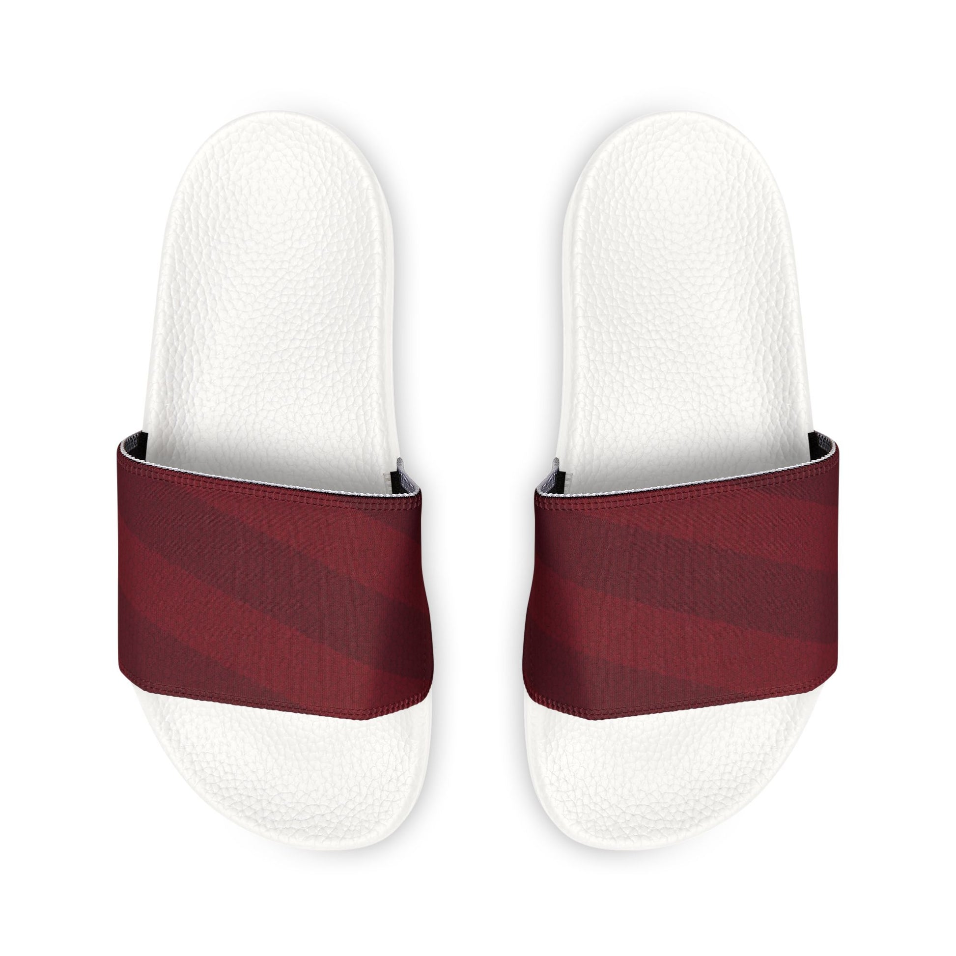 Ciabatte Slide con Fascia Bordeaux