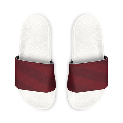 Ciabatte Slide con Fascia Bordeaux