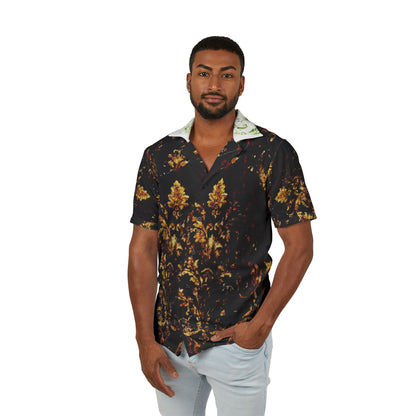 Camicia Hawaiana Floreale Uomo
