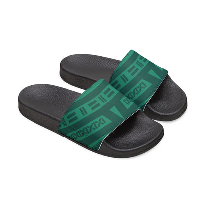 Slide Verde Geometrico
