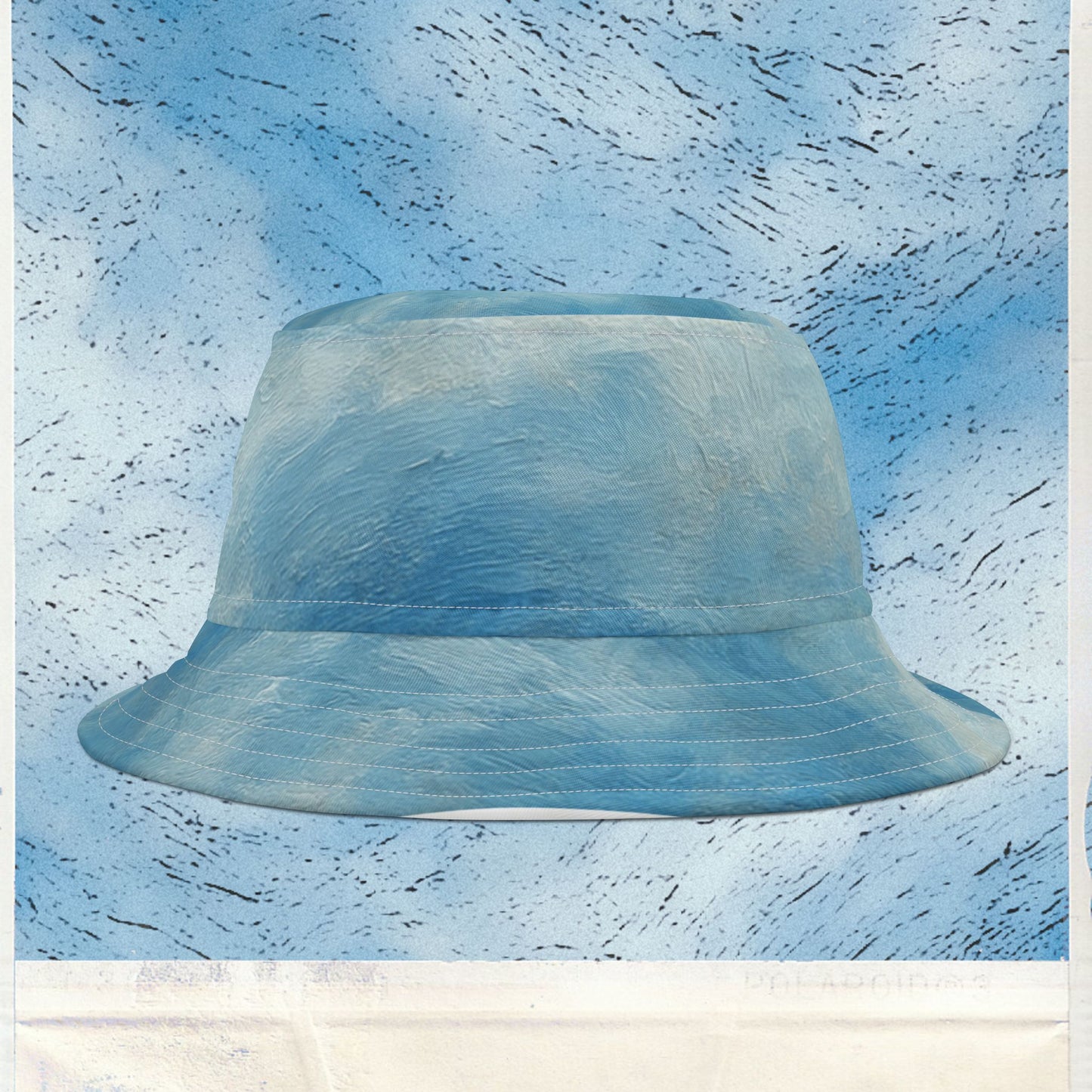 Cappello délavé Celeste Sky