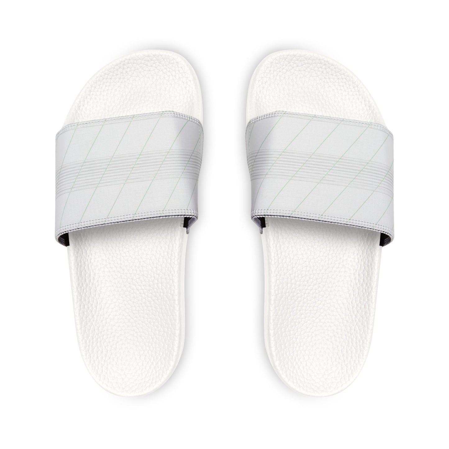 Ciabatte Slide Silver Stripe