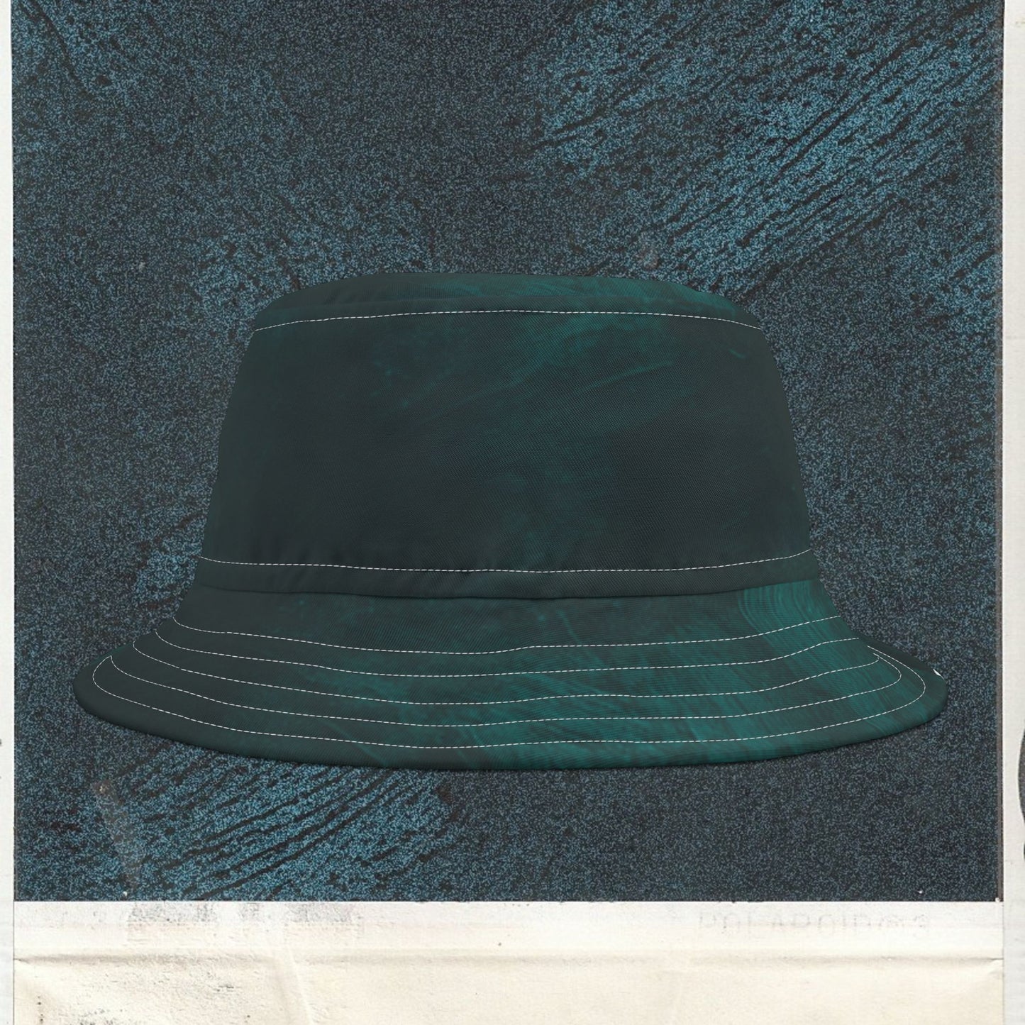 Cappello délavé Verde Acqua Grigio Scuro