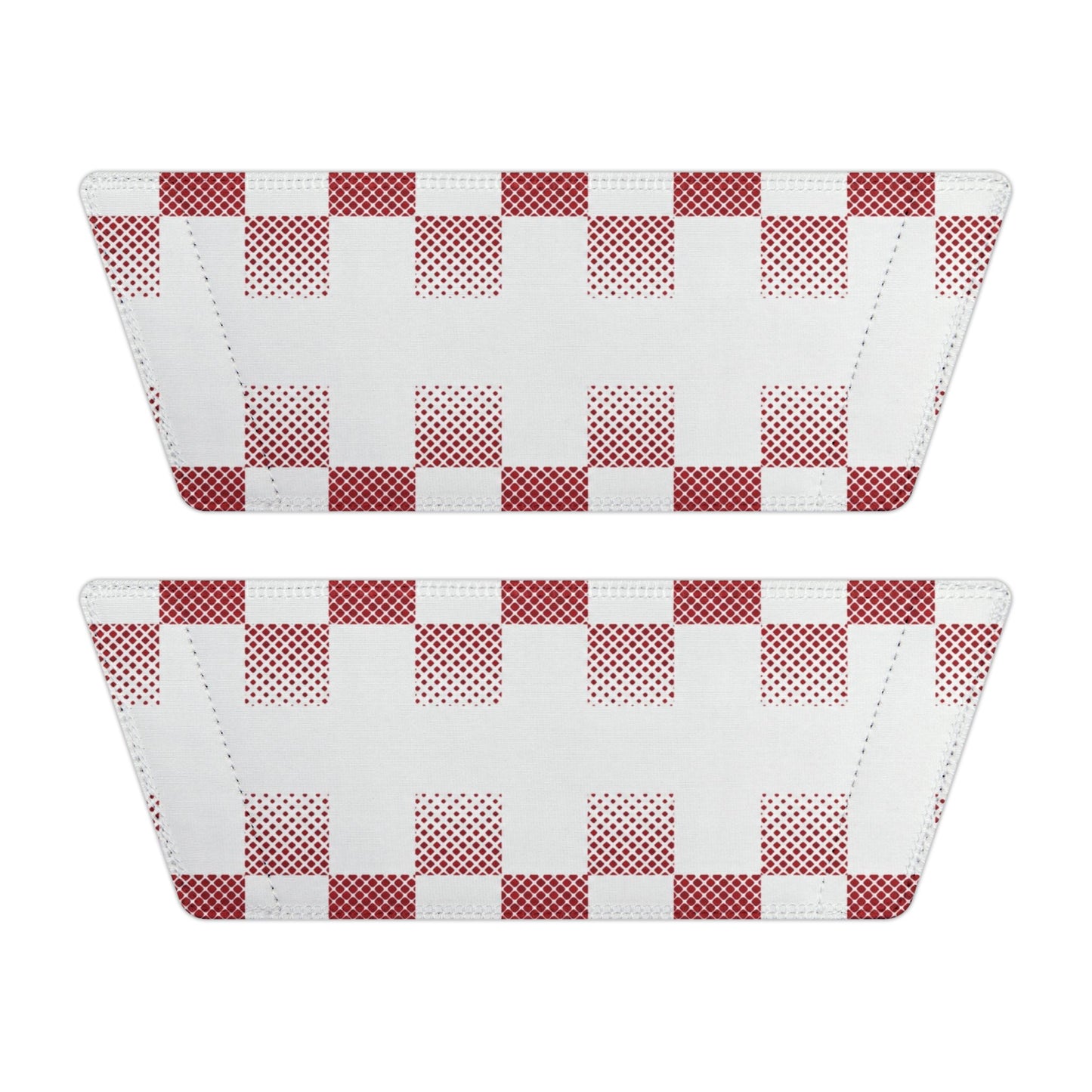 Ciabatte Slide Check Red